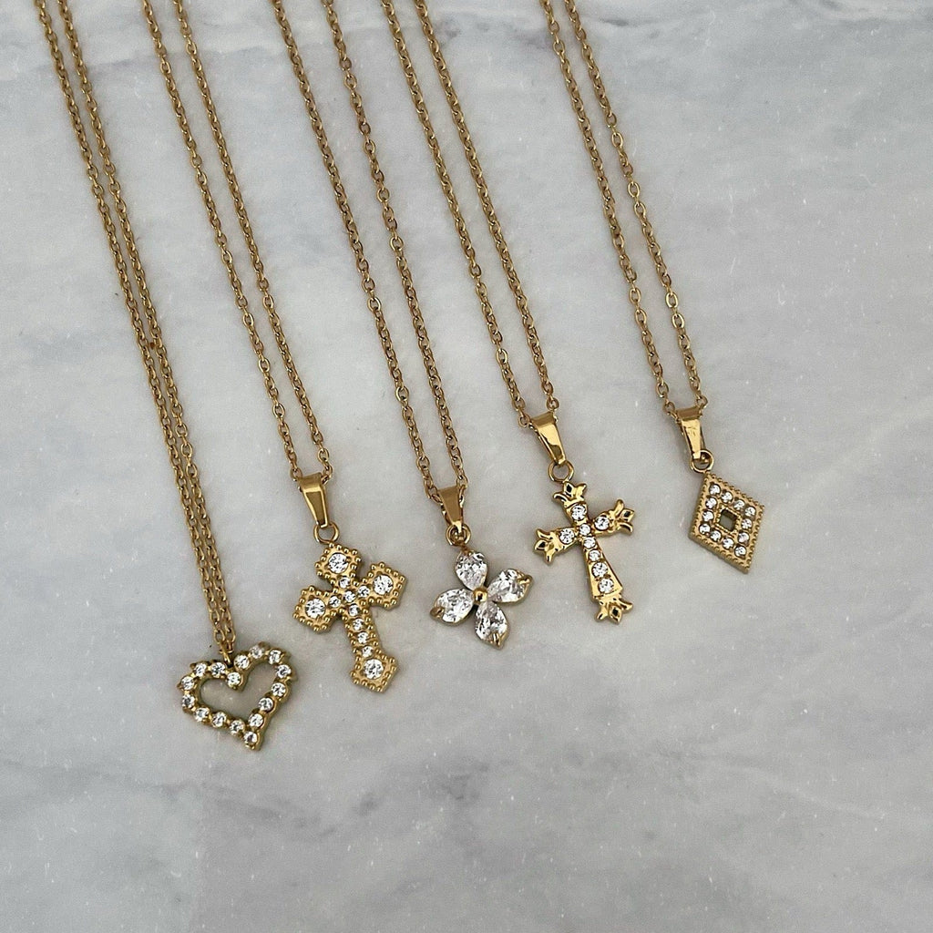 Natalya Cross Necklace