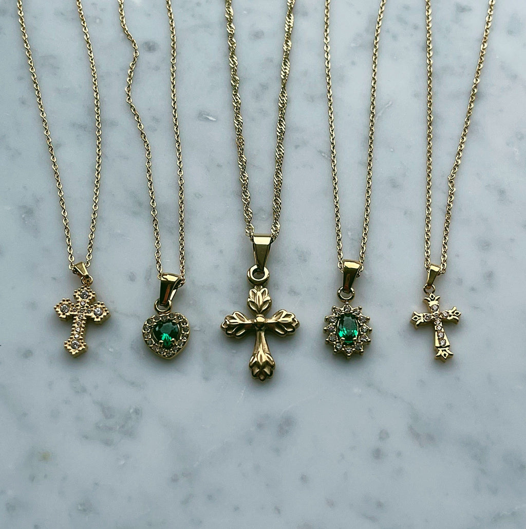 Natalya Cross Necklace