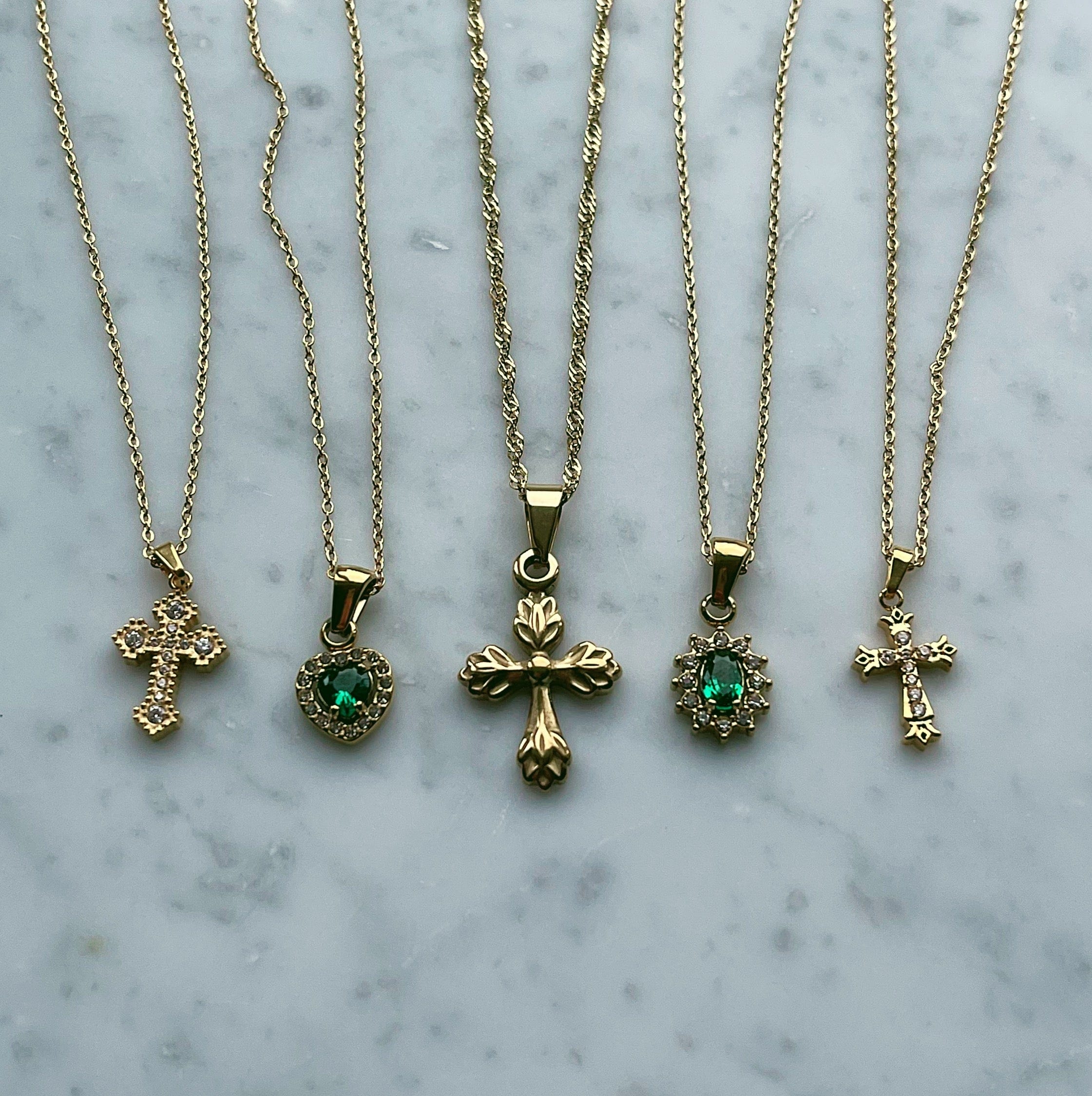 Natalya Cross Necklace