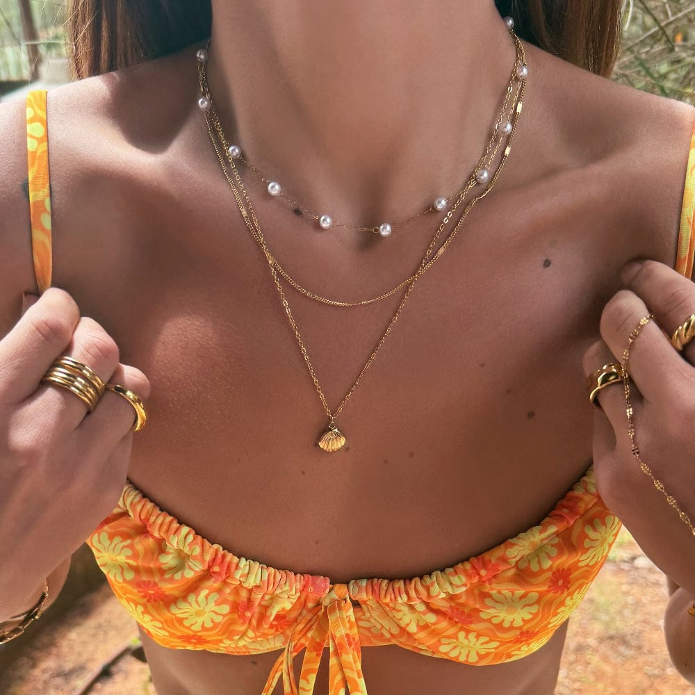Oasis Pearl Layered Necklace