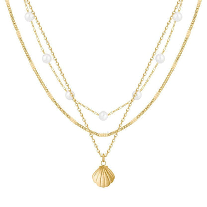Oasis Pearl Layered Necklace