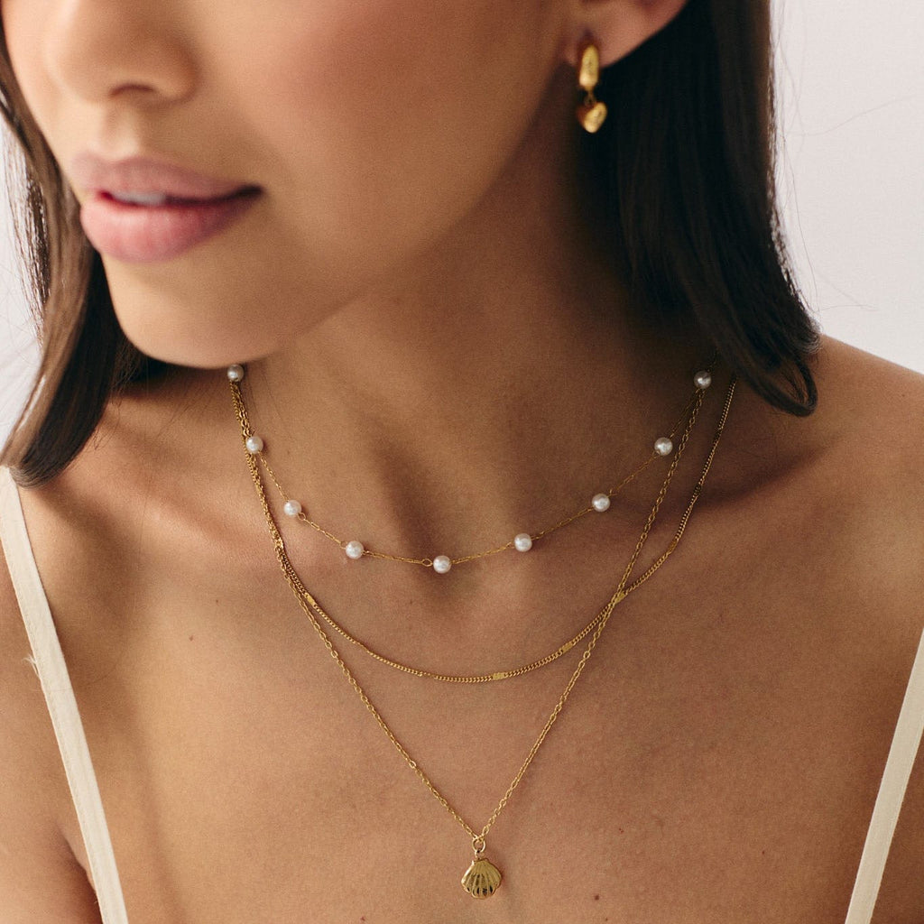 Oasis Pearl Layered Necklace