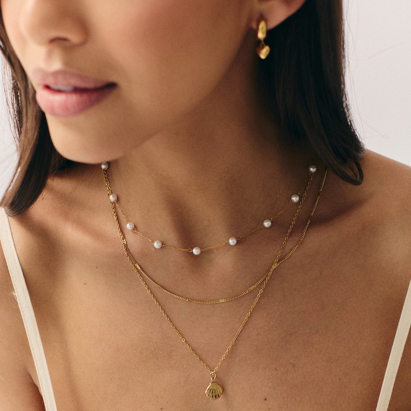 Oasis Pearl Layered Necklace