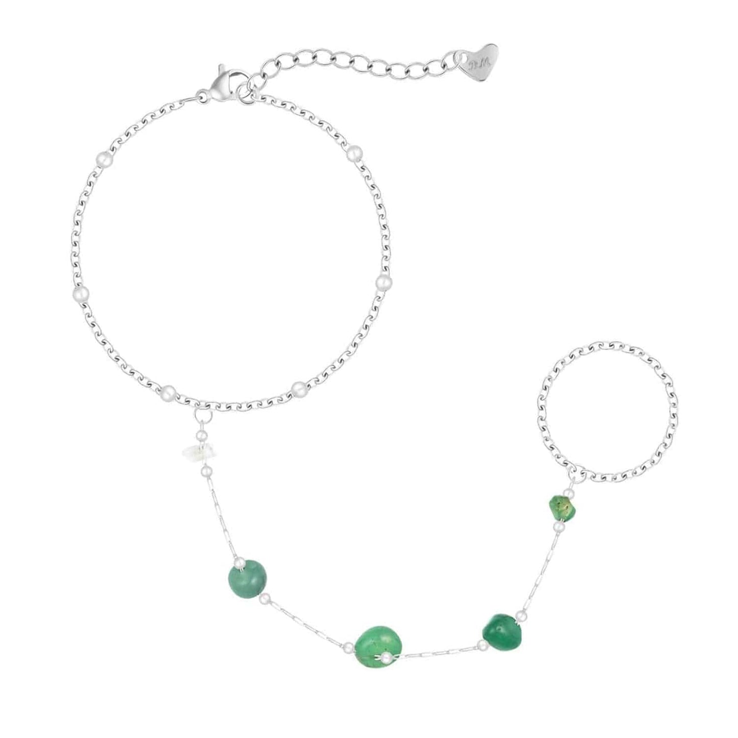 Olive Hand Chain Bracelet