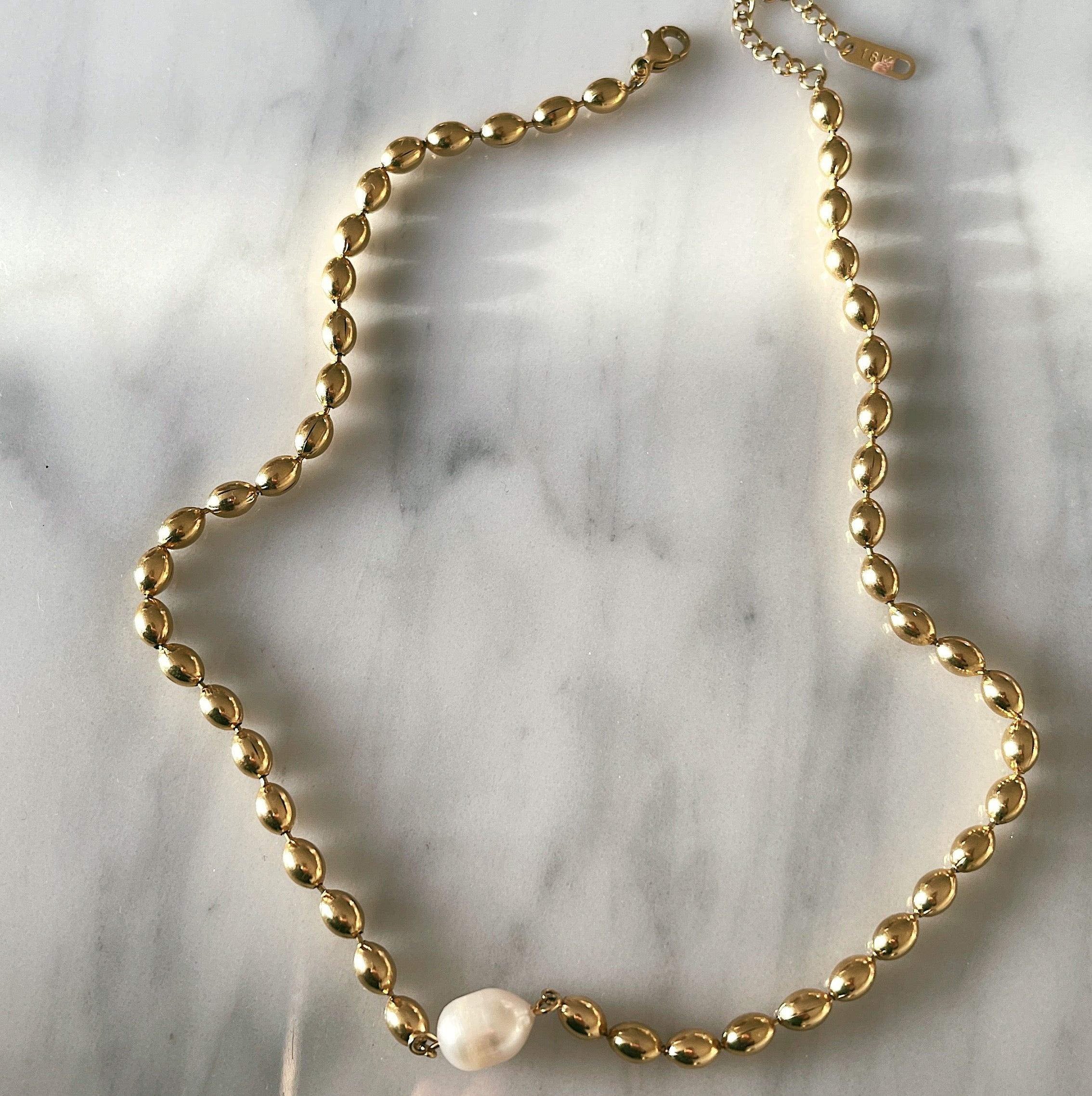 Olivia Pearl Necklace