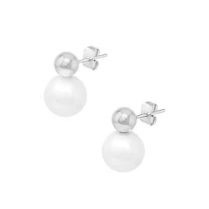 Ontario Pearl Stud Earrings