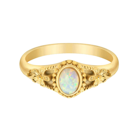 Petal Opal Ring