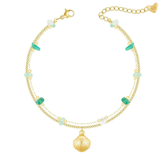 Purpose Shell Anklet