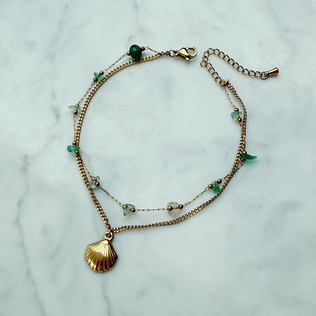 Purpose Shell Anklet