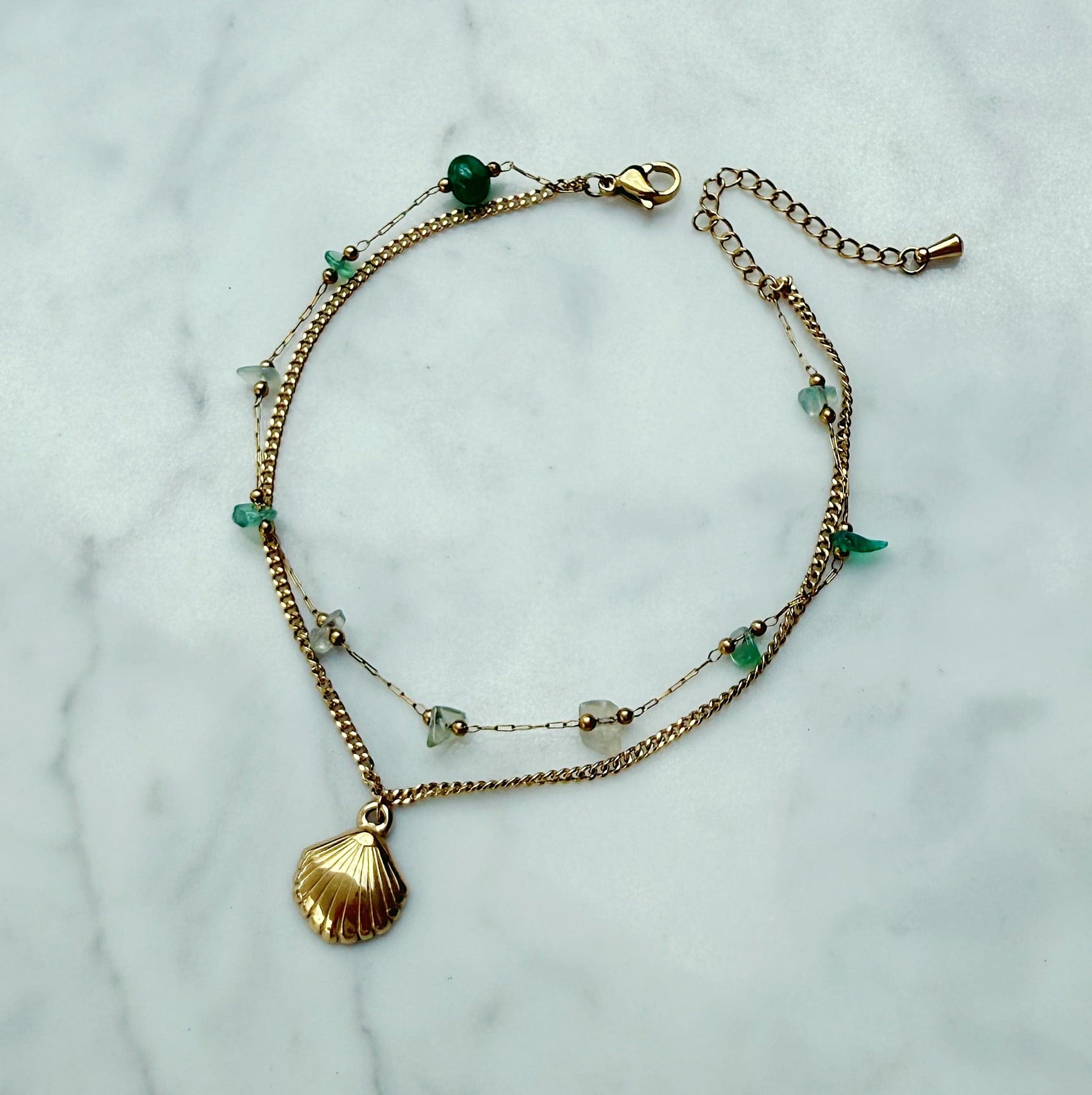 Purpose Shell Anklet