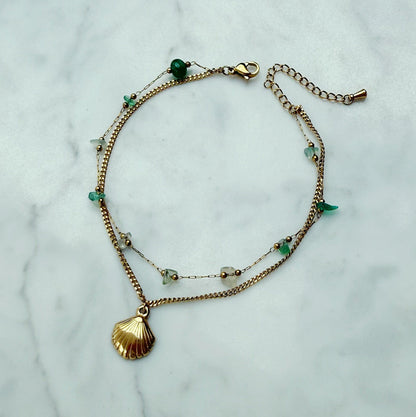 Purpose Shell Anklet