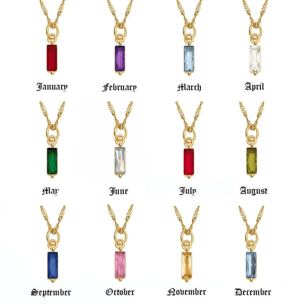 Quartet Birthstone Necklace