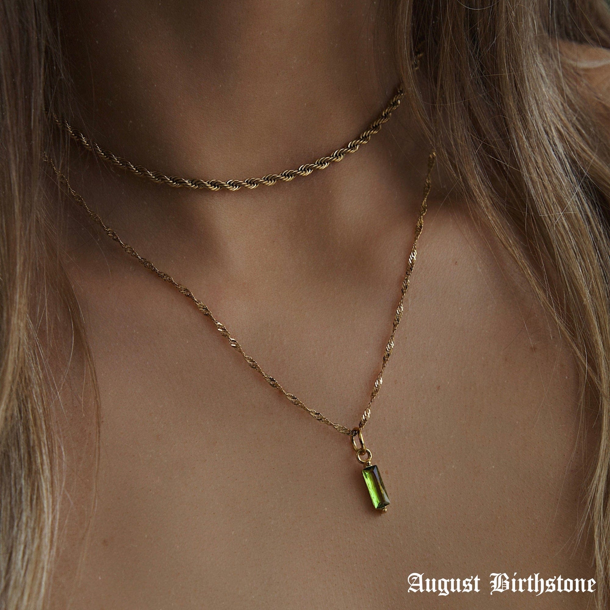 Quartet Birthstone Necklace