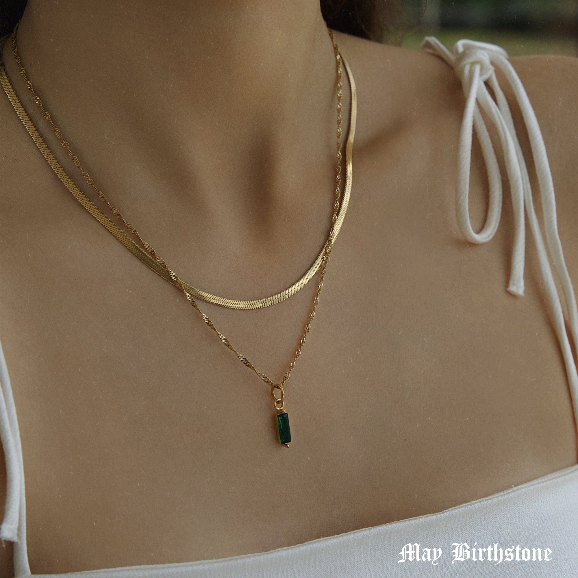 Quartet Birthstone Necklace