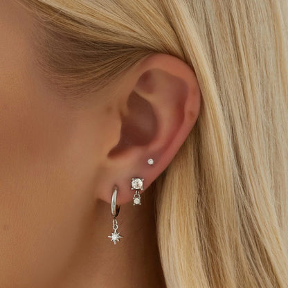 Radiance Hoop Earrings