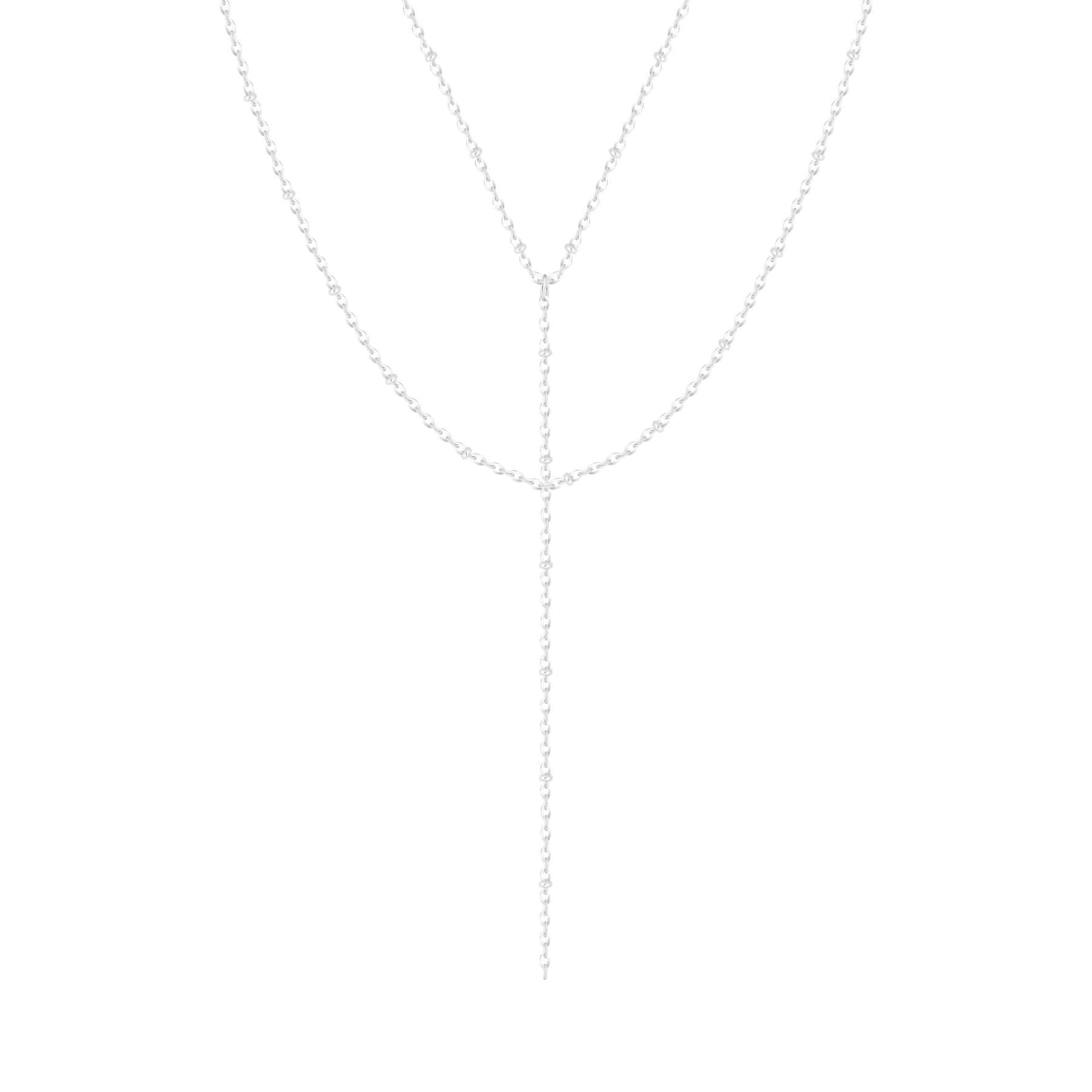 Robyn Layered Lariat Necklace