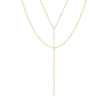 Robyn Layered Lariat Necklace