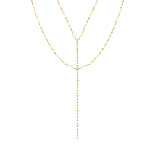 Robyn Layered Lariat Necklace