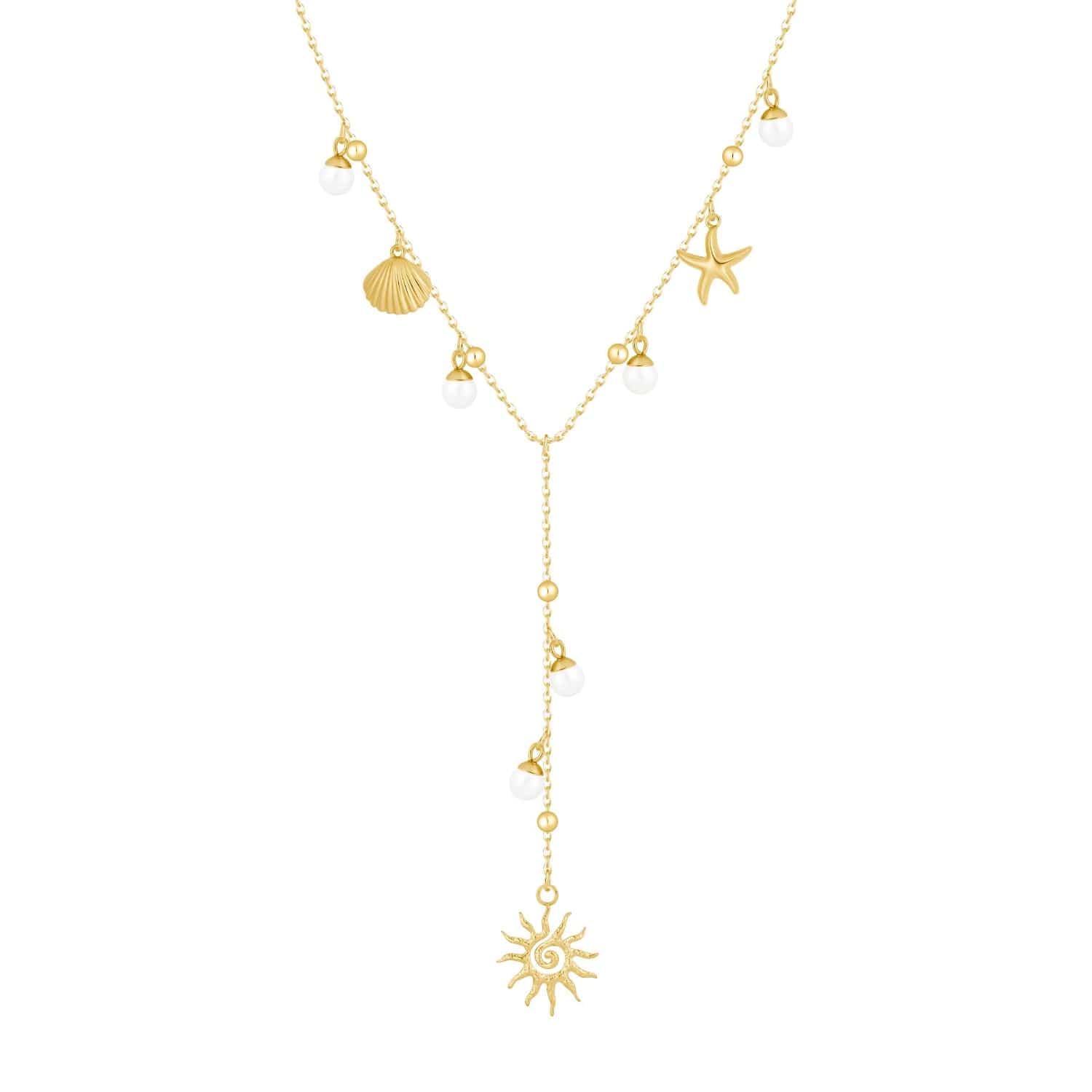 Roxana Lariat Necklace