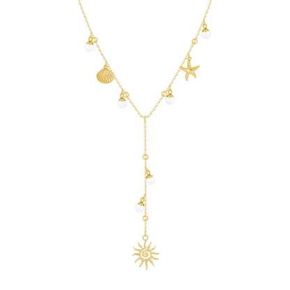 Roxana Lariat Necklace