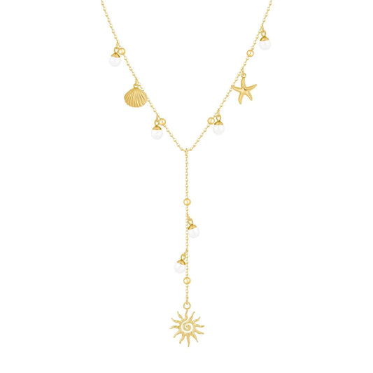 Roxana Lariat Necklace