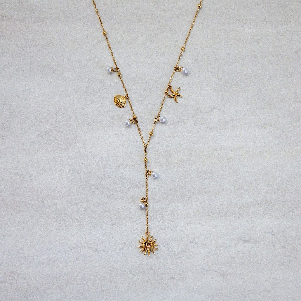 Roxana Lariat Necklace