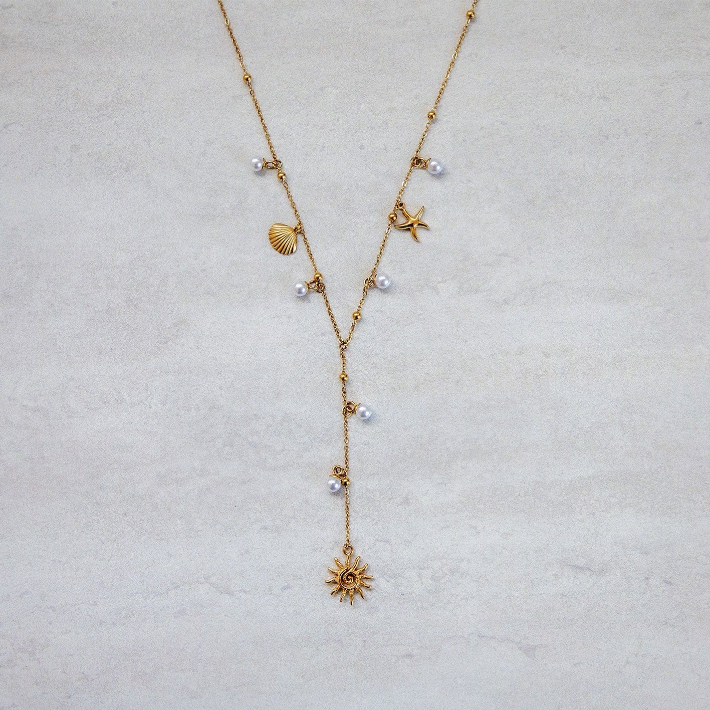Roxana Lariat Necklace
