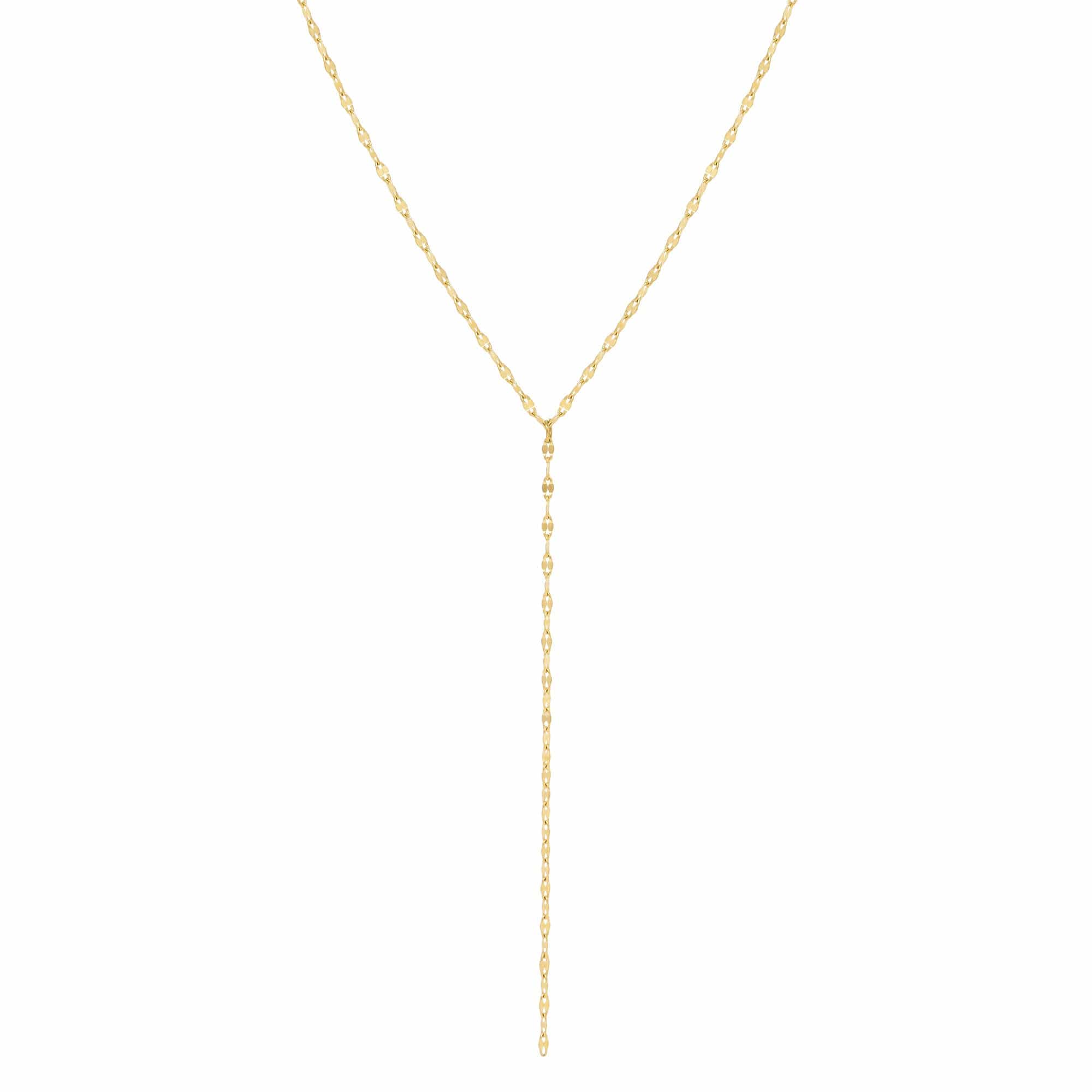 Ruby Lariat Necklace