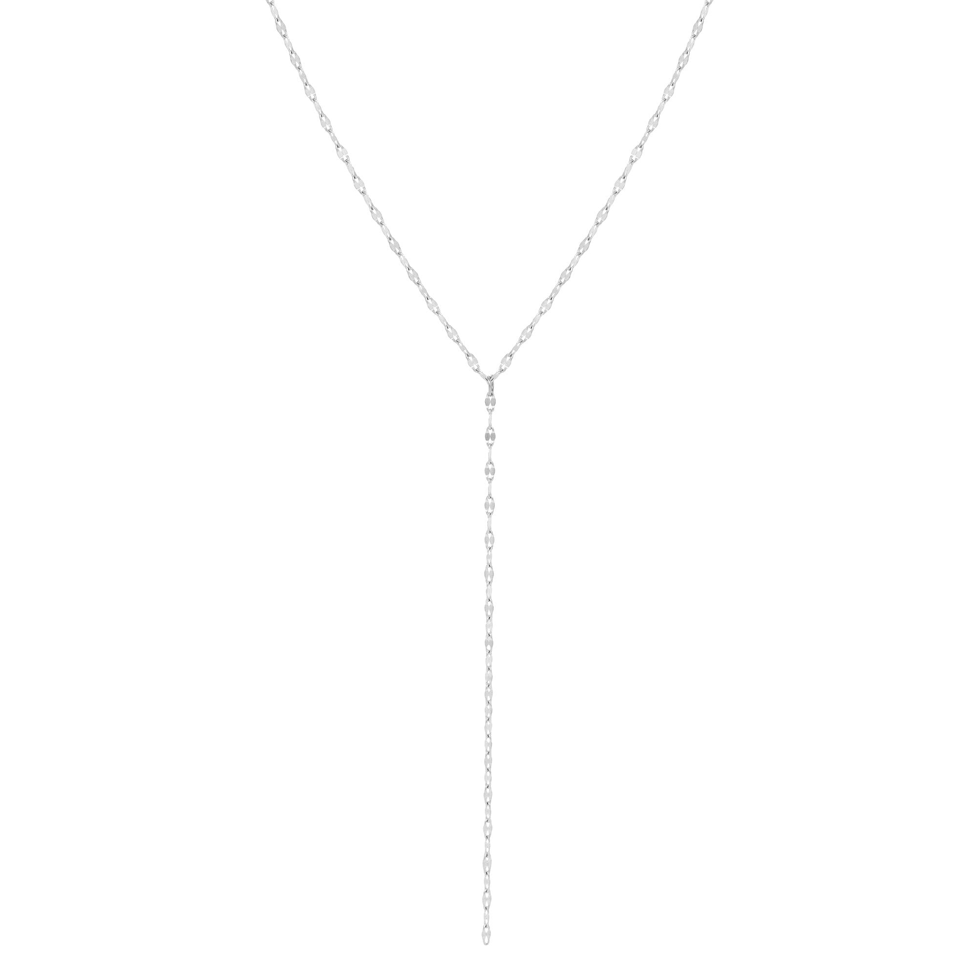 Ruby Lariat Necklace