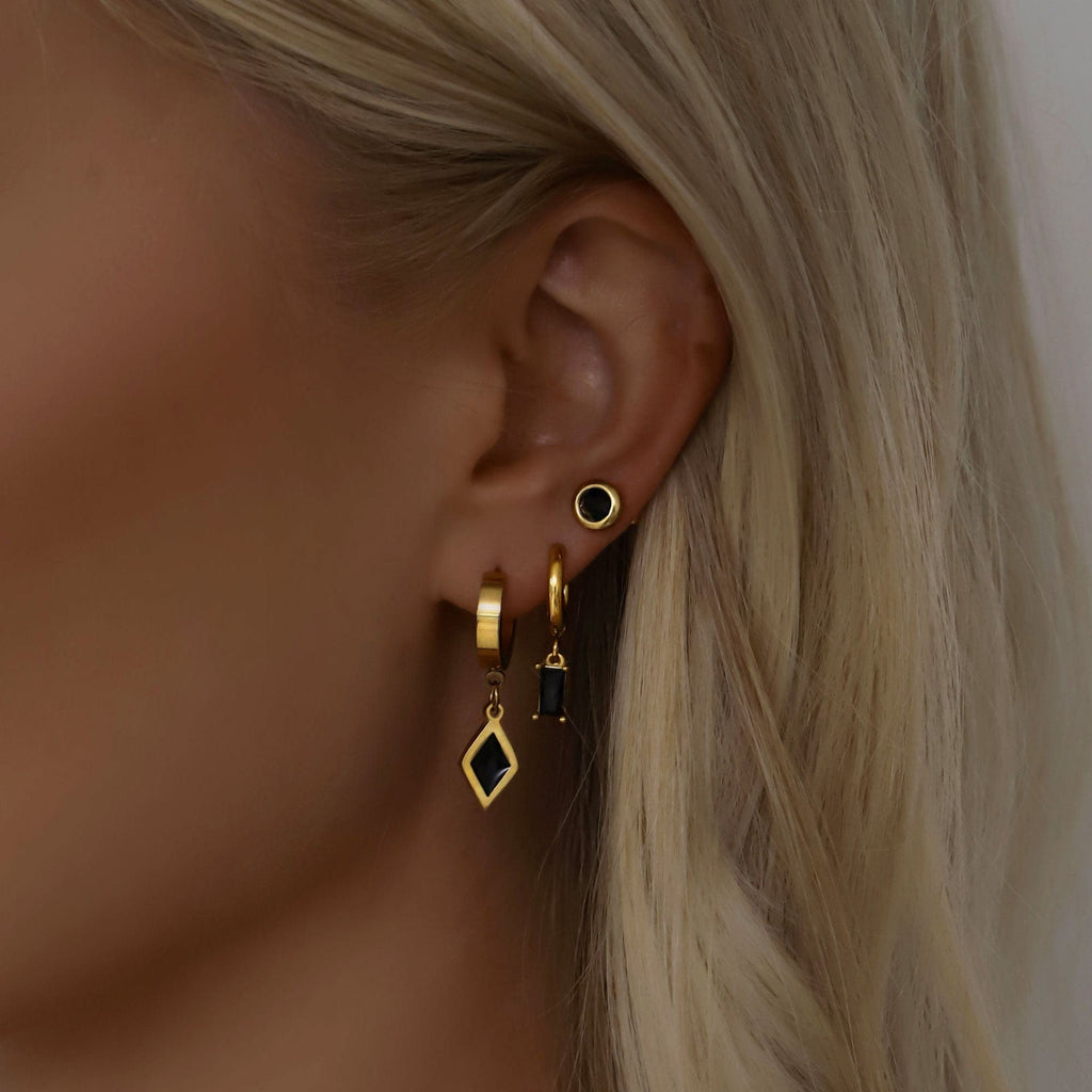 Sable Stud Earrings