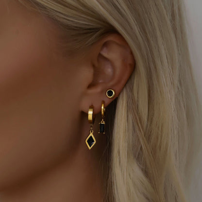 Sable Stud Earrings