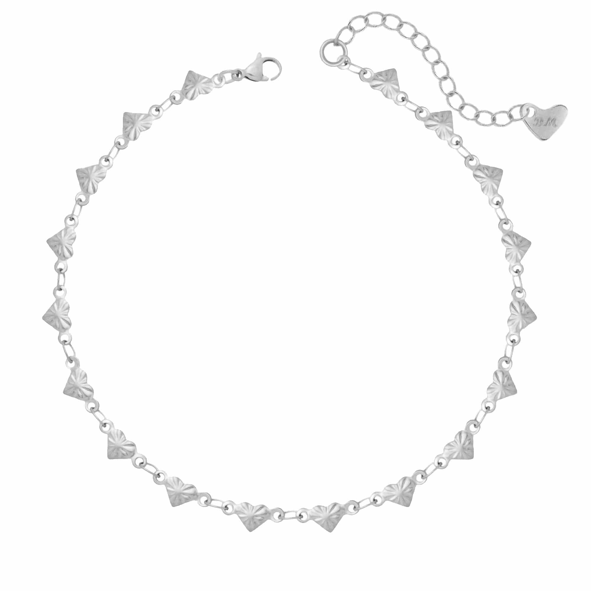 Santorini Heart Anklet