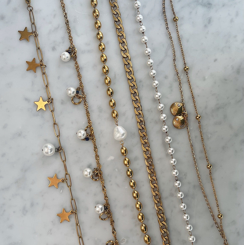 Seashell Double Anklet