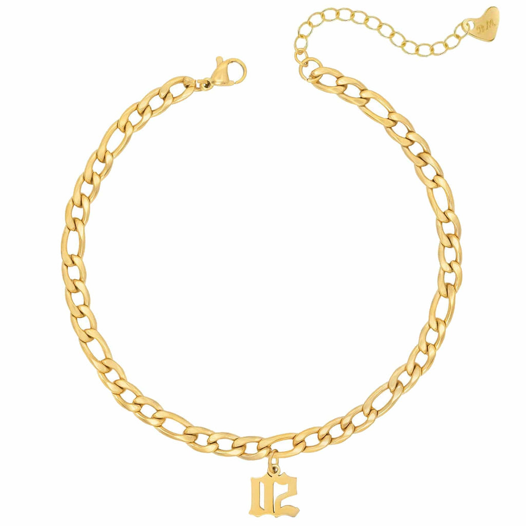 Sequence Figaro Year Anklet
