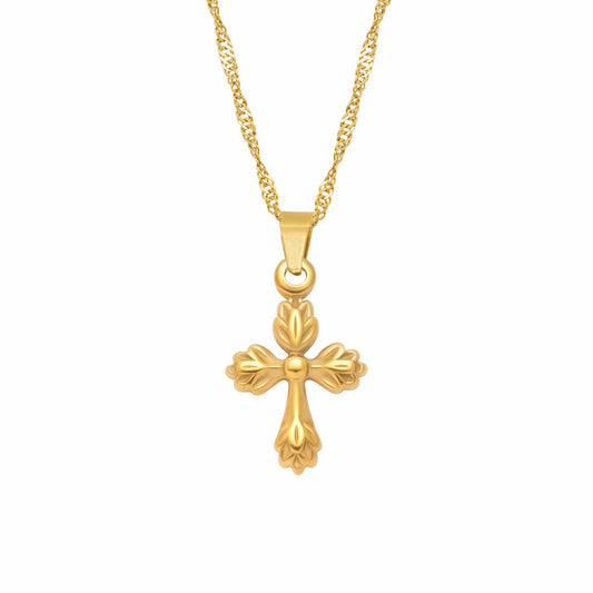 Serenity Cross Necklace
