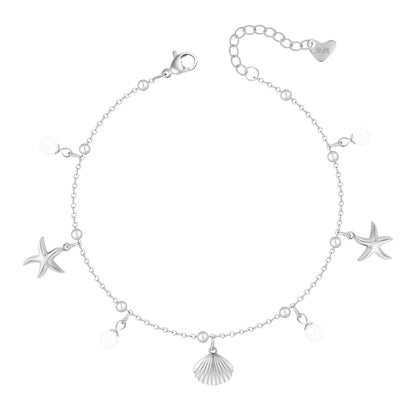 Shoreline Pearl Anklet