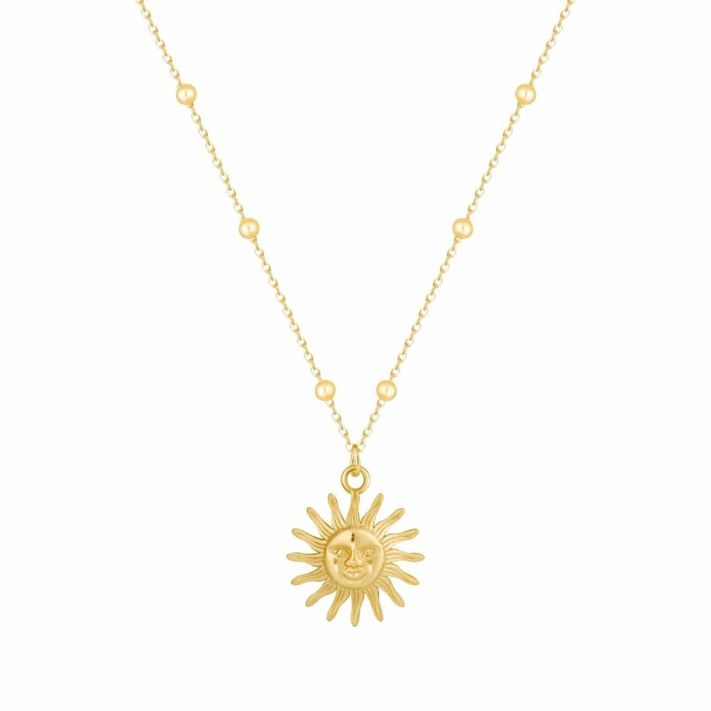 Solar Sun Necklace