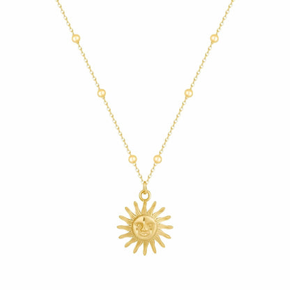 Solar Sun Necklace