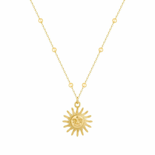 Solar Sun Necklace