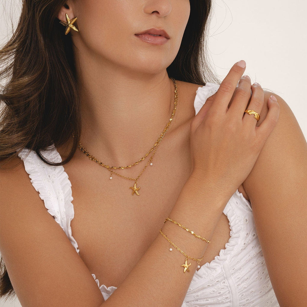 Starfish Stud Earrings