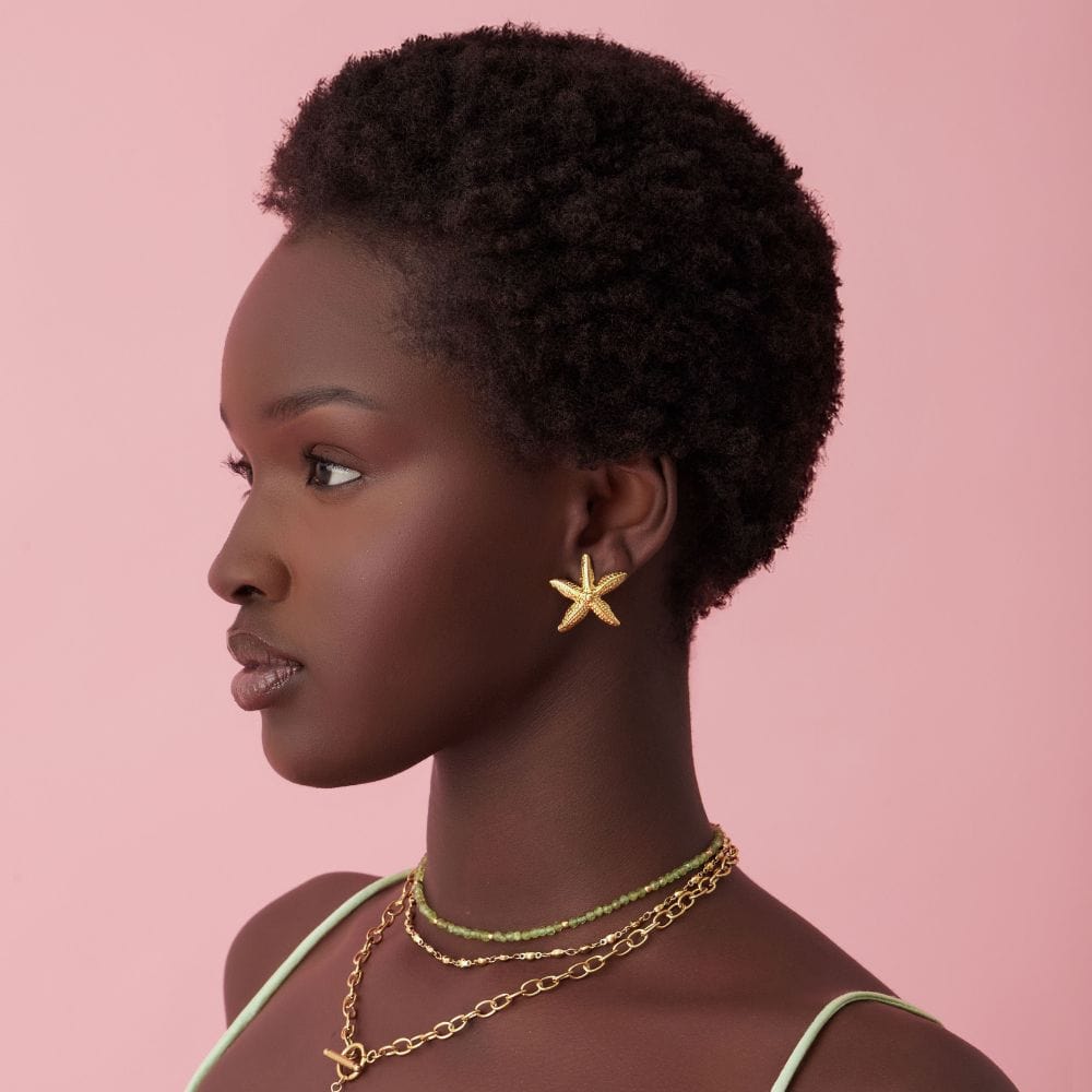 Starfish Stud Earrings