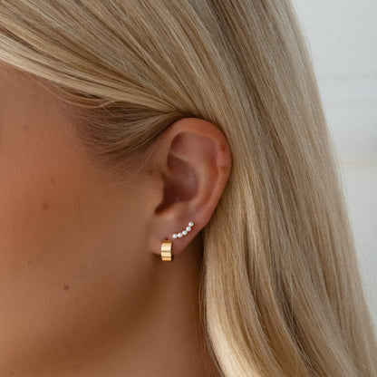Stevie Pearl Stud Earrings