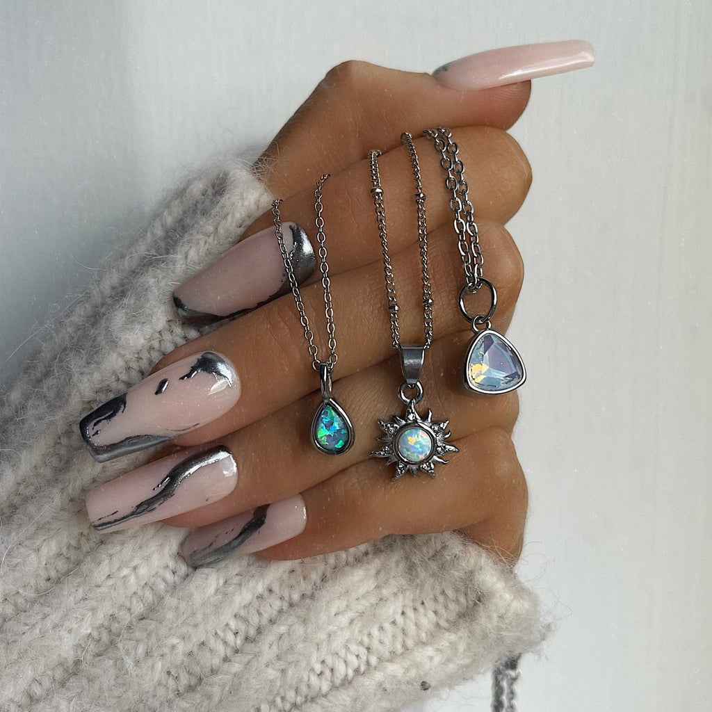 Sunbeam Opal Necklace