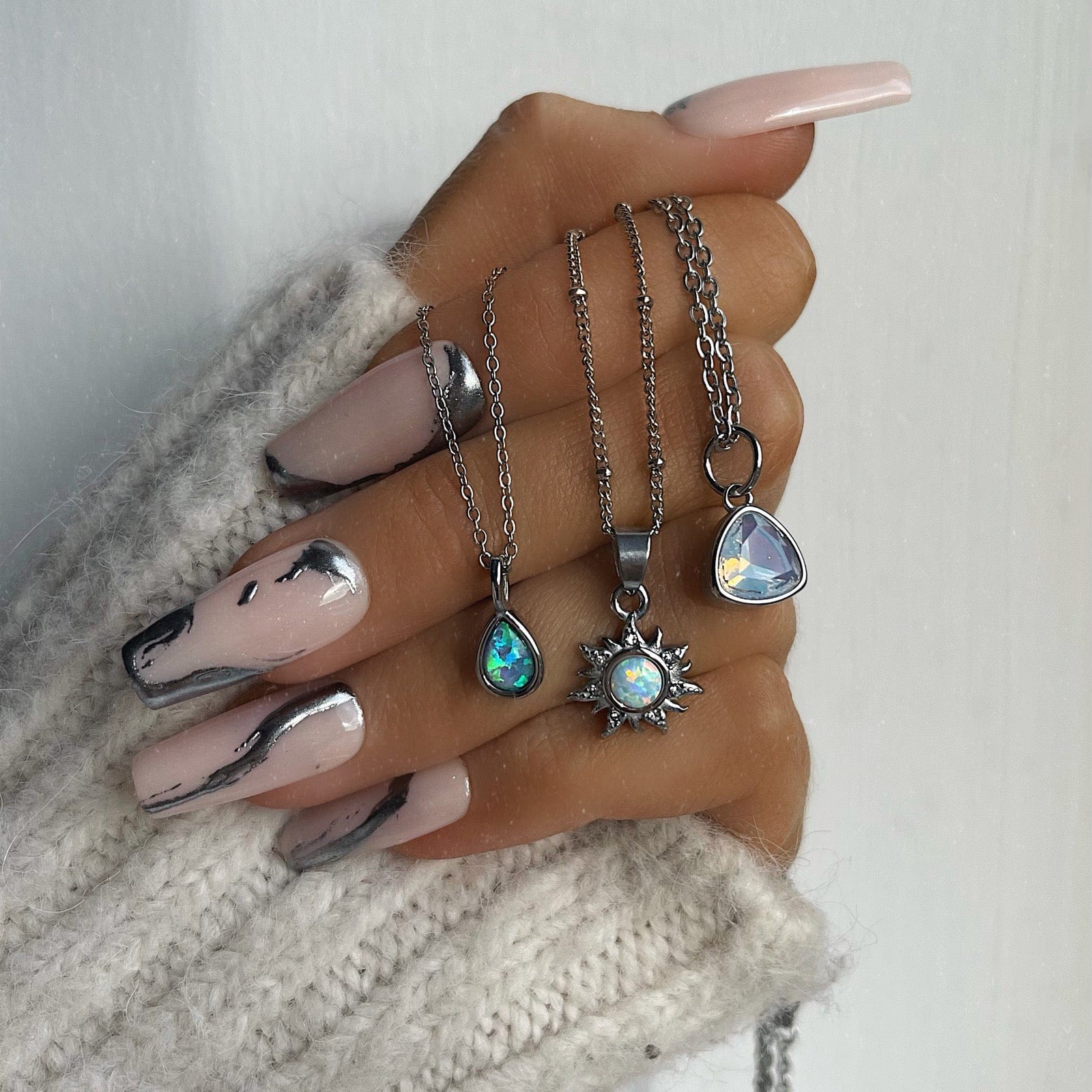 Sunbeam Opal Necklace