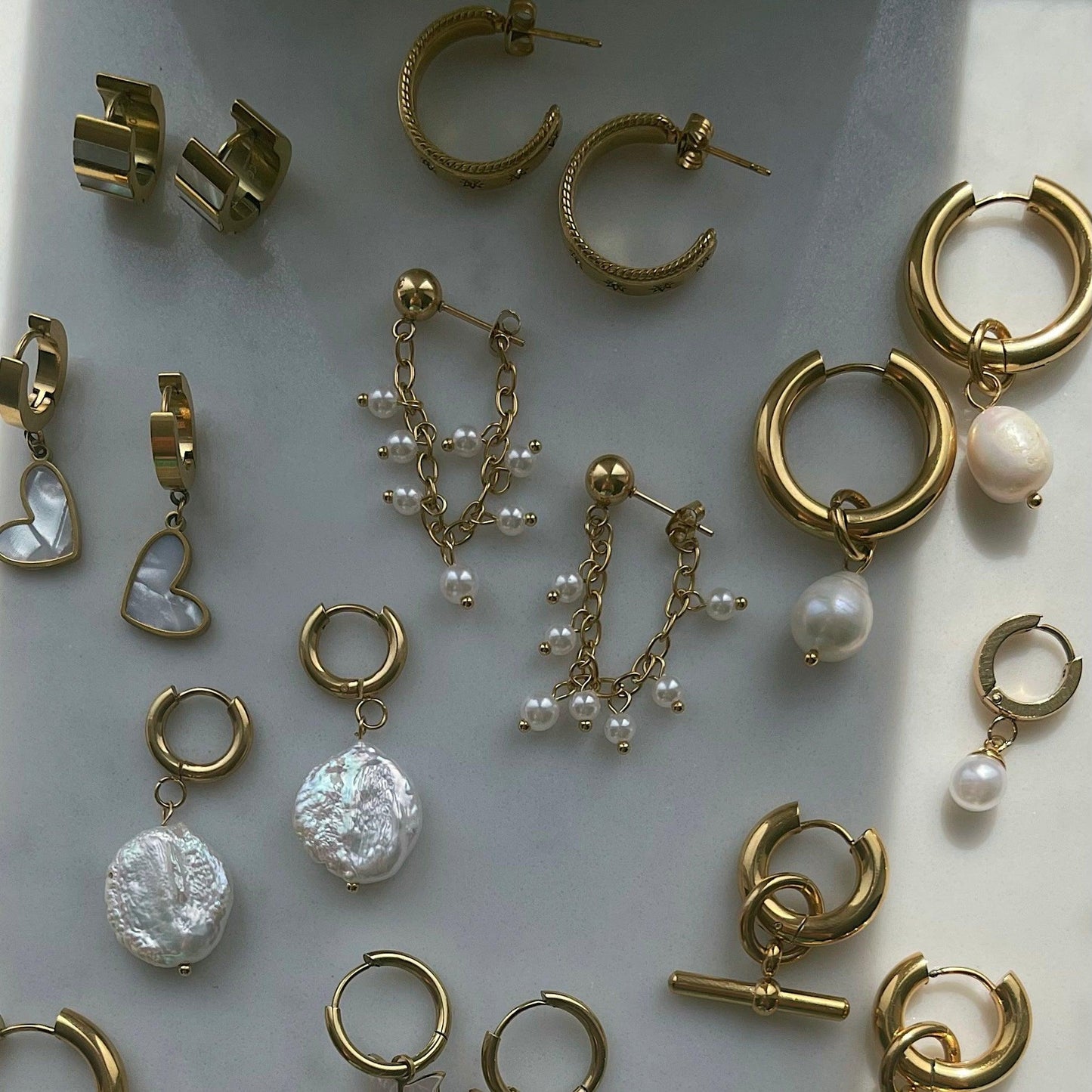 Sunkissed Hoop Earrings