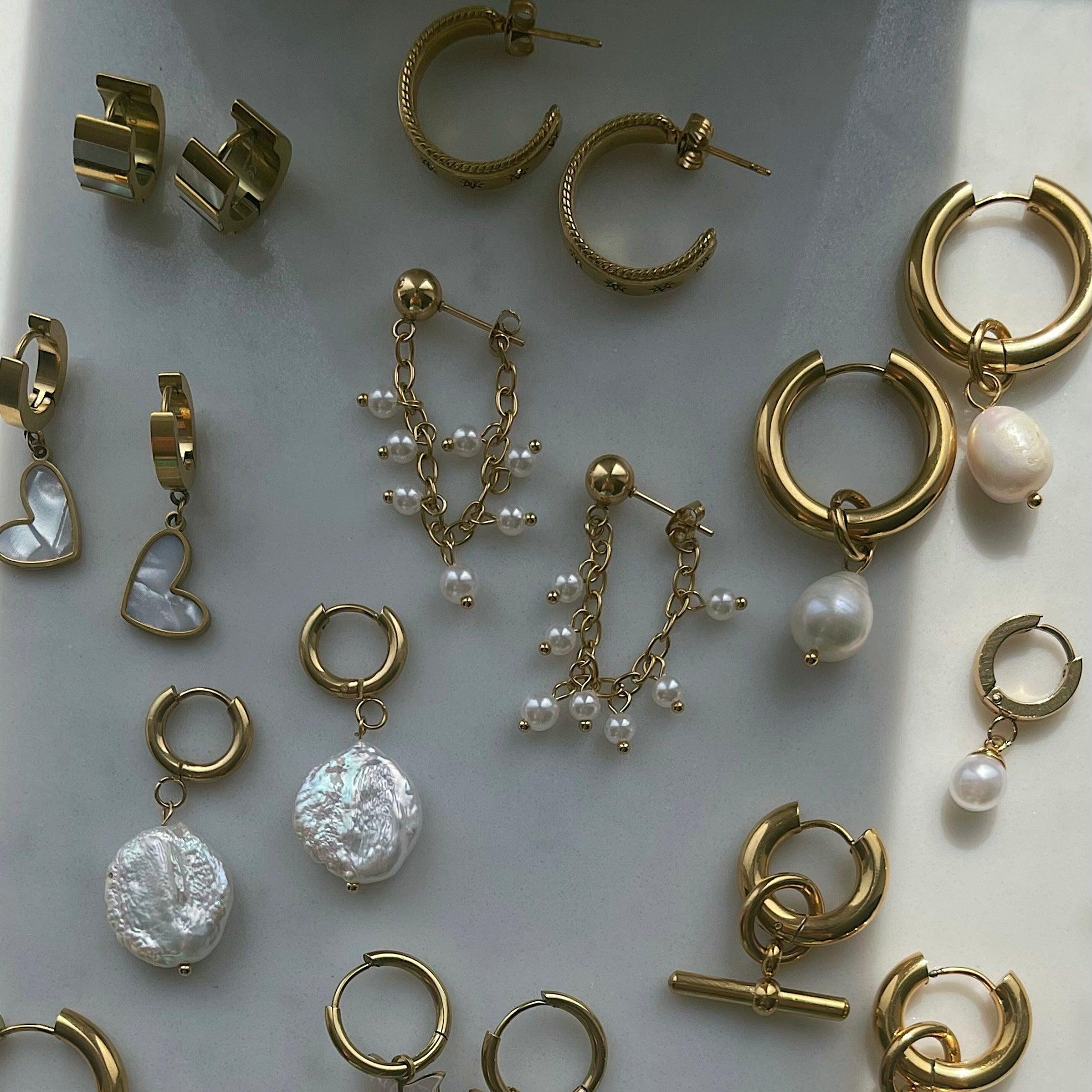 Sunkissed Hoop Earrings