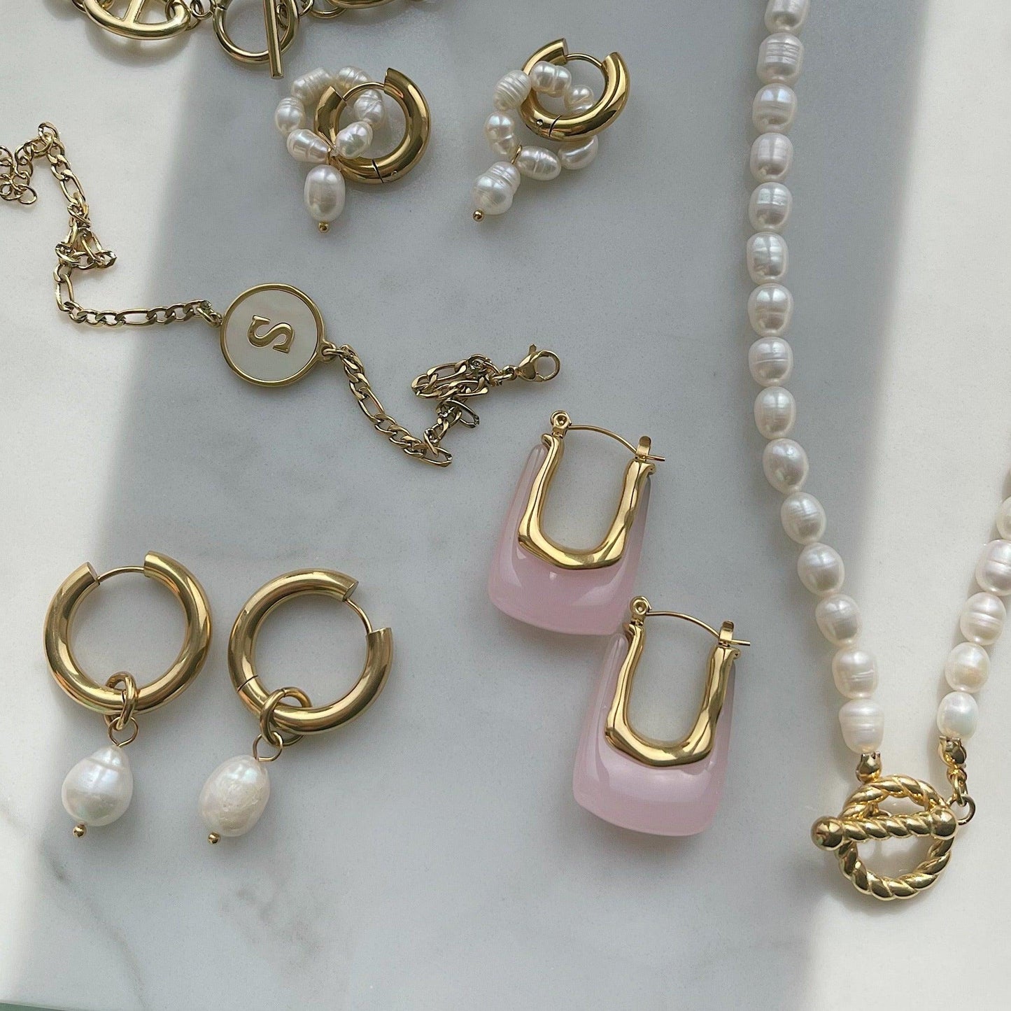 Sunkissed Hoop Earrings