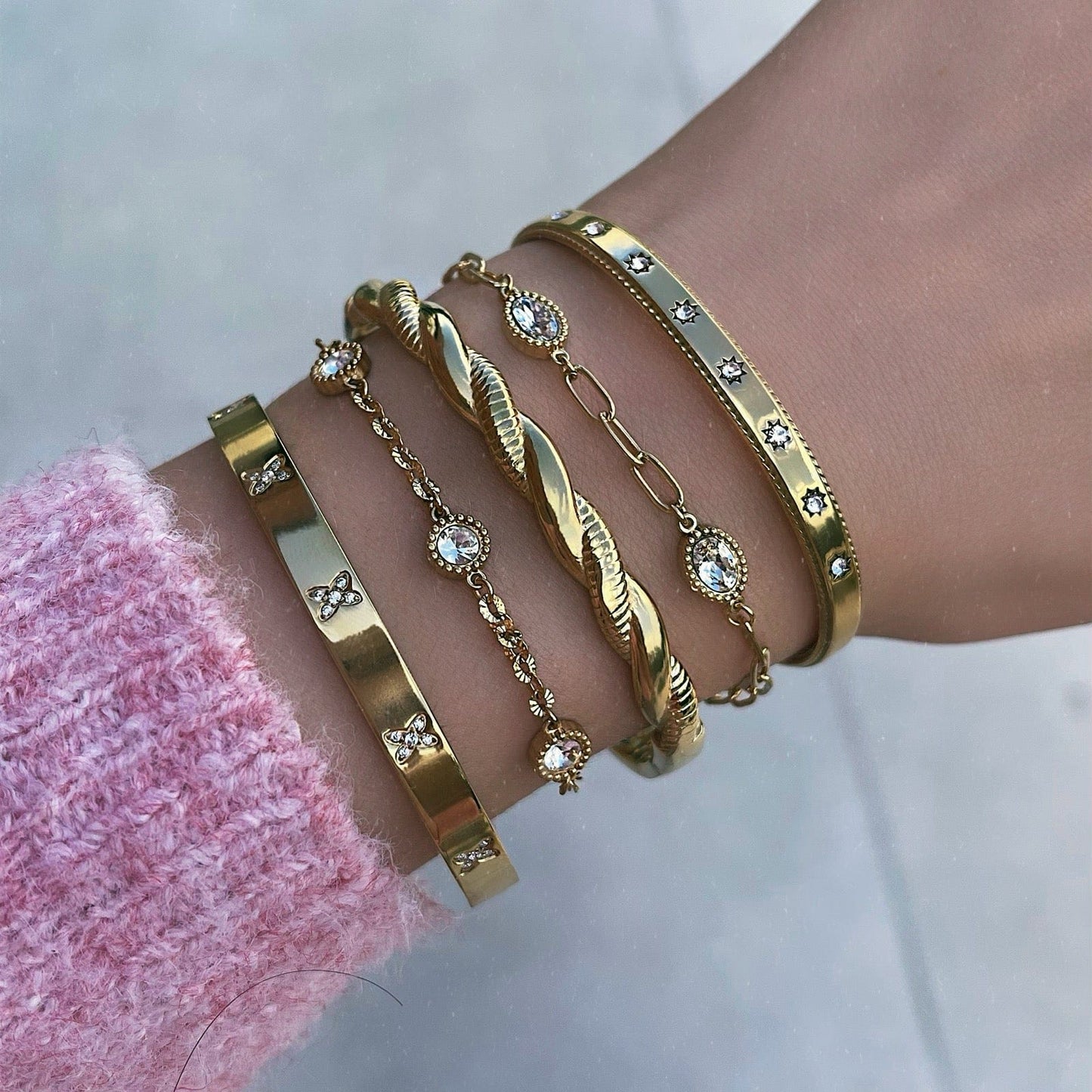 Supernova Cuff Bracelet