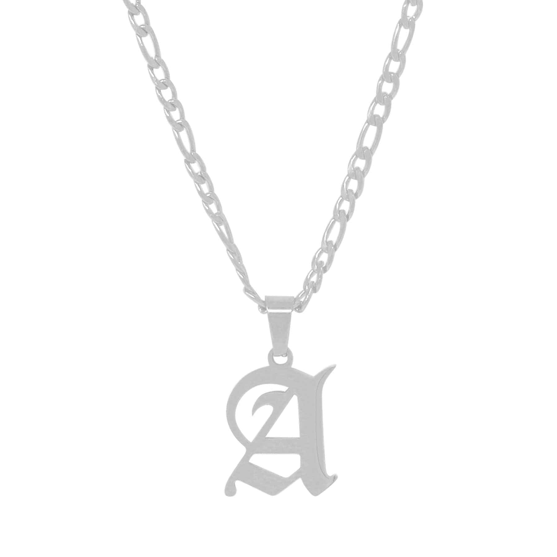 Supreme Initial Necklace