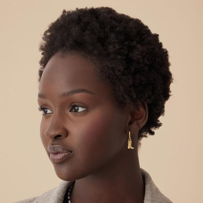 Tennessee Hoop Earrings